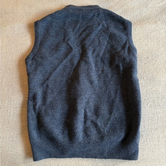 Blue Sweater Vest - Picture 2 of 2